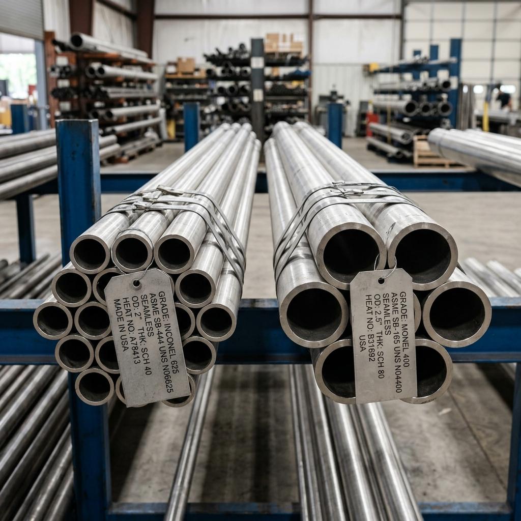 Inconel 625 and 600 High Nickel Alloy Stock Tatvam Overseas India